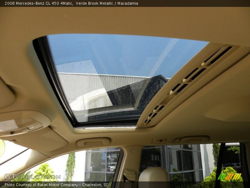 Verde Brook Metallic / Macadamia 2008 Mercedes-Benz GL 450 4Matic