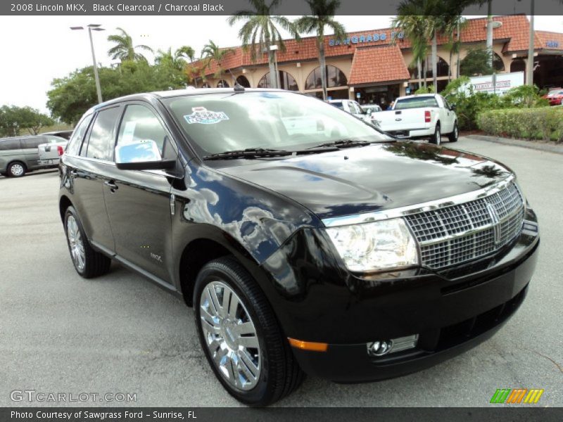 Black Clearcoat / Charcoal Black 2008 Lincoln MKX