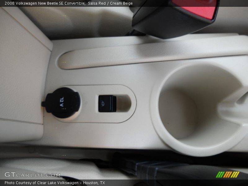 Salsa Red / Cream Beige 2008 Volkswagen New Beetle SE Convertible