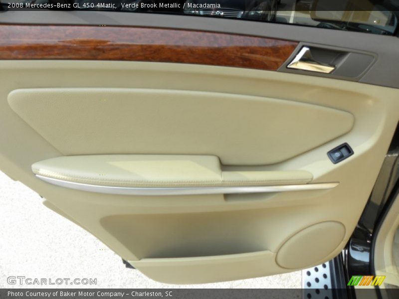 Verde Brook Metallic / Macadamia 2008 Mercedes-Benz GL 450 4Matic