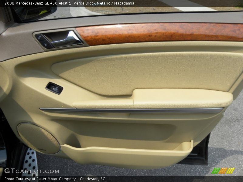 Verde Brook Metallic / Macadamia 2008 Mercedes-Benz GL 450 4Matic