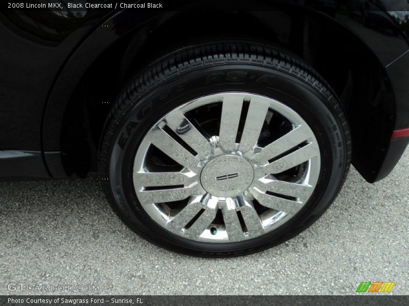 Black Clearcoat / Charcoal Black 2008 Lincoln MKX