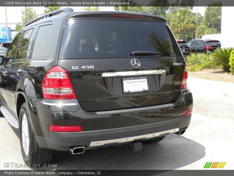 Verde Brook Metallic / Macadamia 2008 Mercedes-Benz GL 450 4Matic
