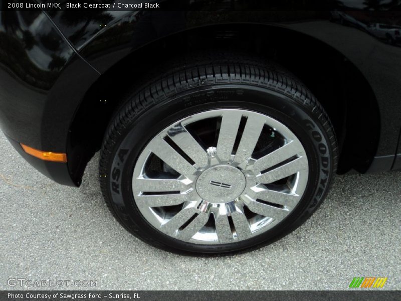 Black Clearcoat / Charcoal Black 2008 Lincoln MKX