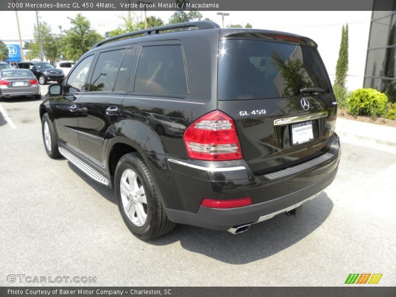 Verde Brook Metallic / Macadamia 2008 Mercedes-Benz GL 450 4Matic