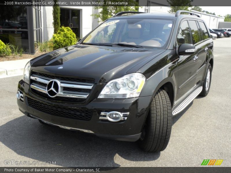 Verde Brook Metallic / Macadamia 2008 Mercedes-Benz GL 450 4Matic