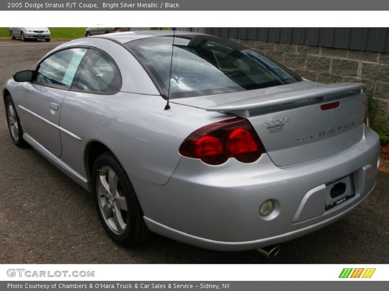Bright Silver Metallic / Black 2005 Dodge Stratus R/T Coupe