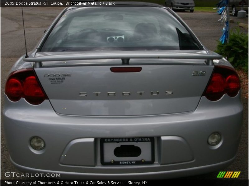 Bright Silver Metallic / Black 2005 Dodge Stratus R/T Coupe