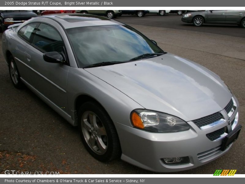 Bright Silver Metallic / Black 2005 Dodge Stratus R/T Coupe