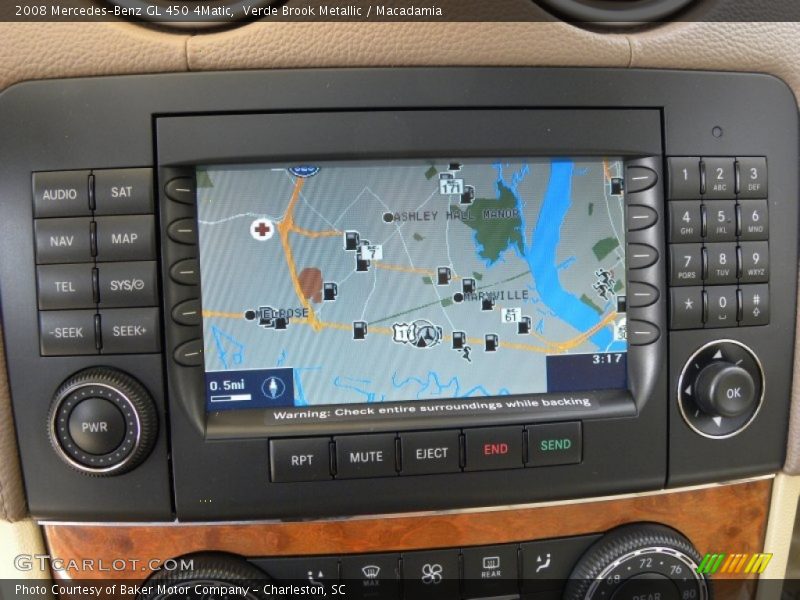 Verde Brook Metallic / Macadamia 2008 Mercedes-Benz GL 450 4Matic