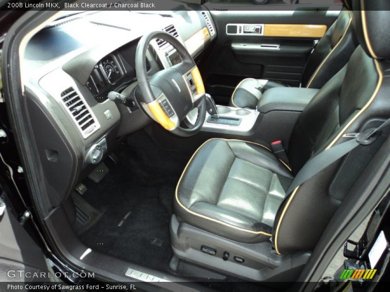 Black Clearcoat / Charcoal Black 2008 Lincoln MKX