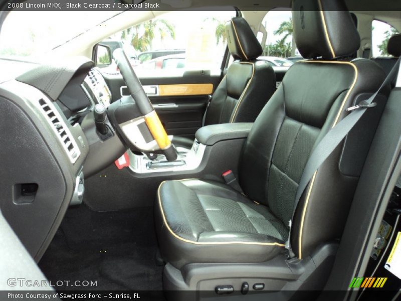 Black Clearcoat / Charcoal Black 2008 Lincoln MKX