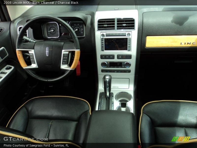 Black Clearcoat / Charcoal Black 2008 Lincoln MKX