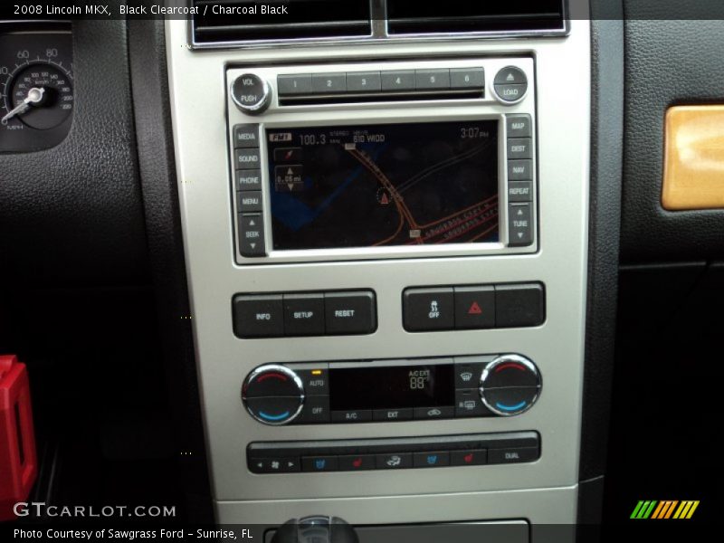 Black Clearcoat / Charcoal Black 2008 Lincoln MKX