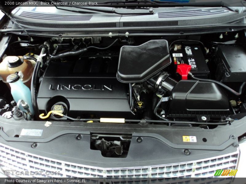Black Clearcoat / Charcoal Black 2008 Lincoln MKX