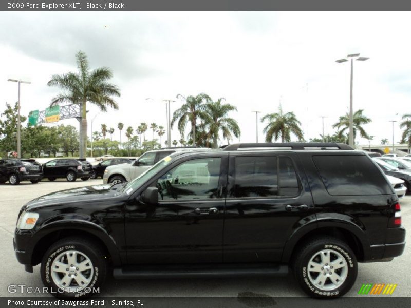  2009 Explorer XLT Black