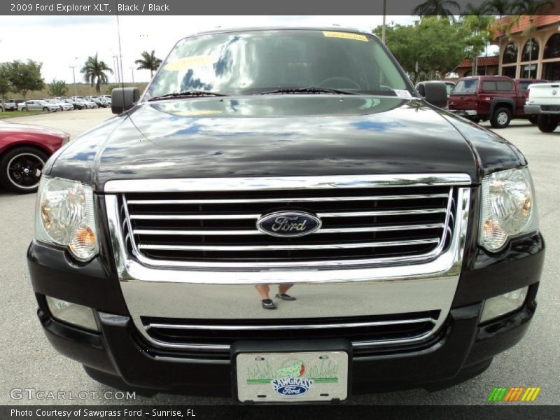 Black / Black 2009 Ford Explorer XLT