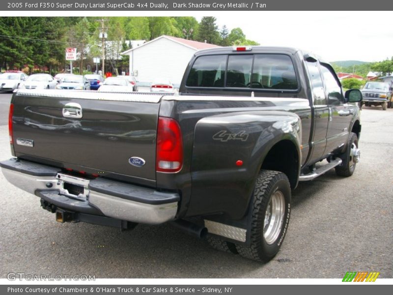  2005 F350 Super Duty Lariat SuperCab 4x4 Dually Dark Shadow Grey Metallic