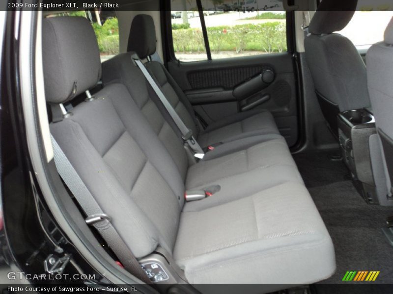  2009 Explorer XLT Black Interior