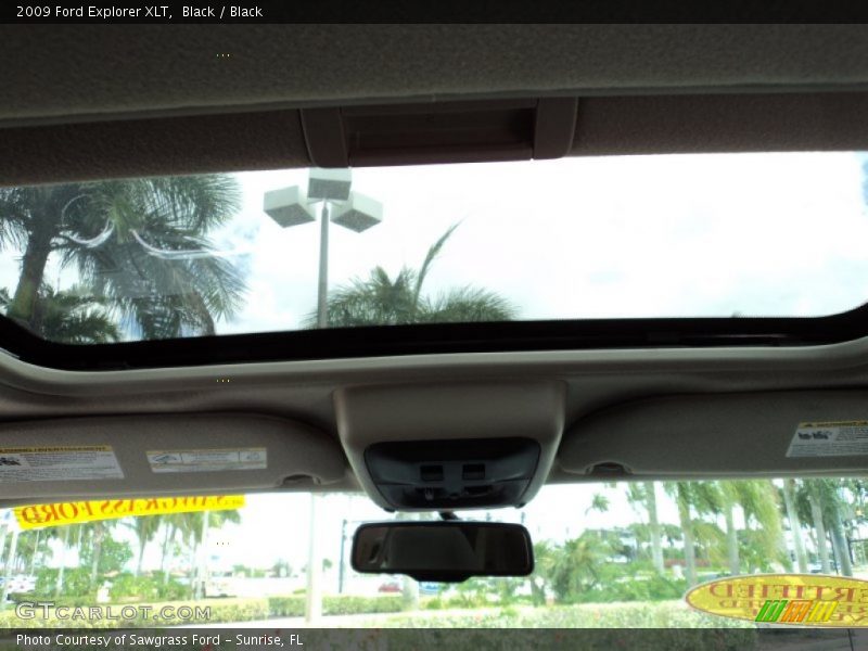 Black / Black 2009 Ford Explorer XLT