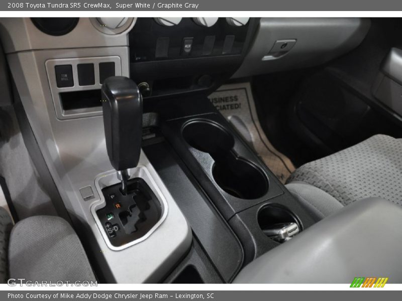 Super White / Graphite Gray 2008 Toyota Tundra SR5 CrewMax