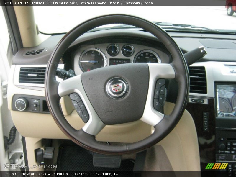  2011 Escalade ESV Premium AWD Steering Wheel