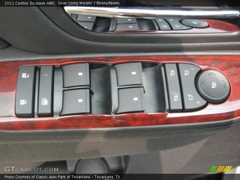 Controls of 2011 Escalade AWD