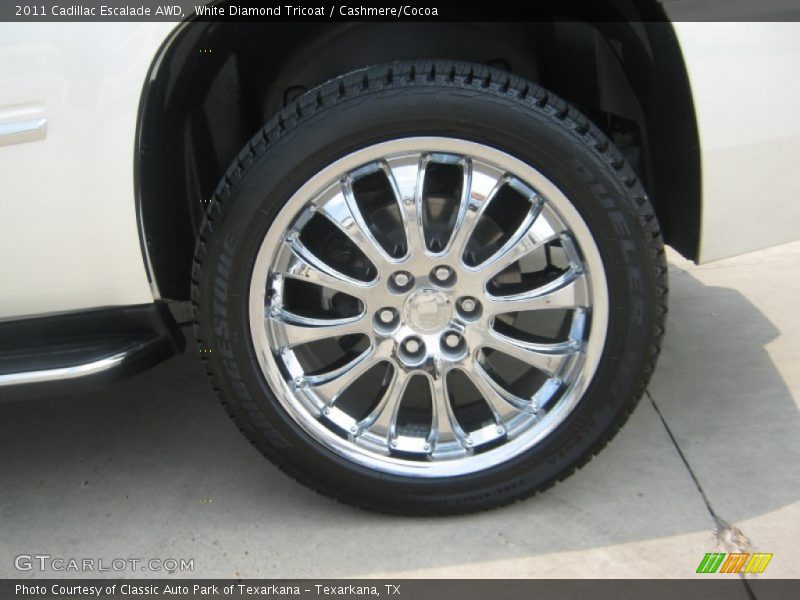 Custom Wheels of 2011 Escalade AWD