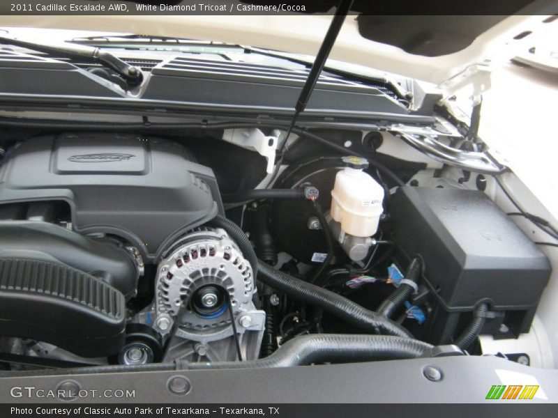  2011 Escalade AWD Engine - 6.2 Liter OHV 16-Valve VVT Flex-Fuel V8