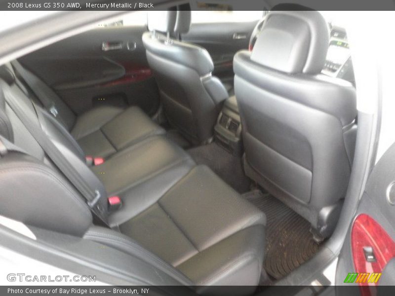 Mercury Metallic / Black 2008 Lexus GS 350 AWD