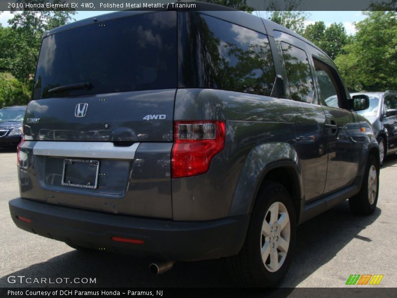 Polished Metal Metallic / Titanium 2010 Honda Element EX 4WD