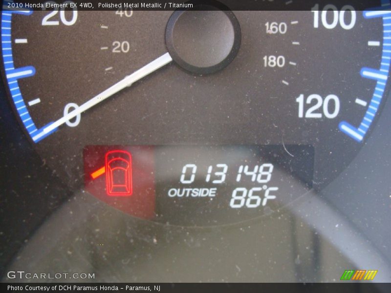 Polished Metal Metallic / Titanium 2010 Honda Element EX 4WD
