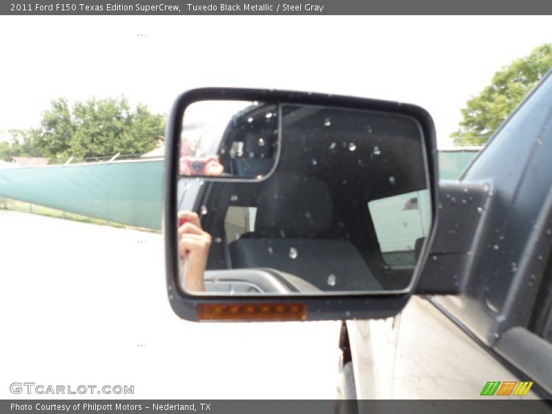 Tuxedo Black Metallic / Steel Gray 2011 Ford F150 Texas Edition SuperCrew