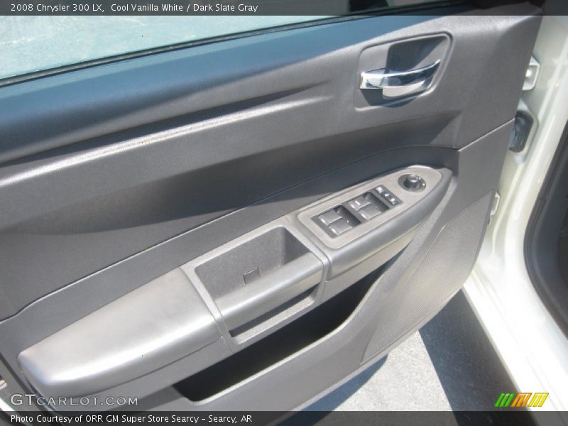 Cool Vanilla White / Dark Slate Gray 2008 Chrysler 300 LX