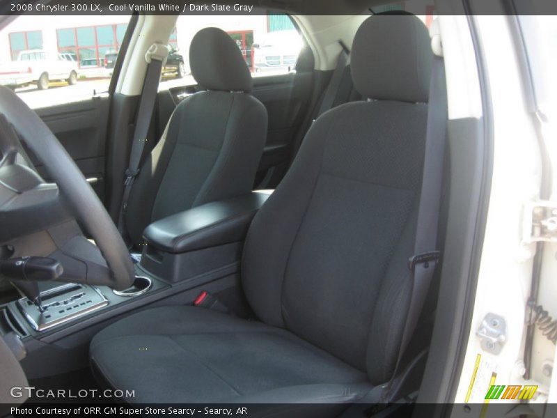Cool Vanilla White / Dark Slate Gray 2008 Chrysler 300 LX