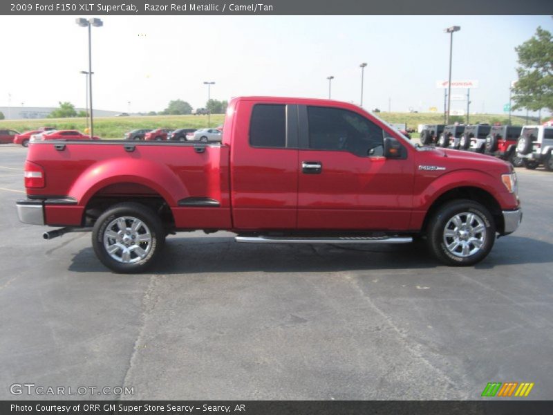  2009 F150 XLT SuperCab Razor Red Metallic