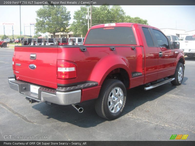  2009 F150 XLT SuperCab Razor Red Metallic