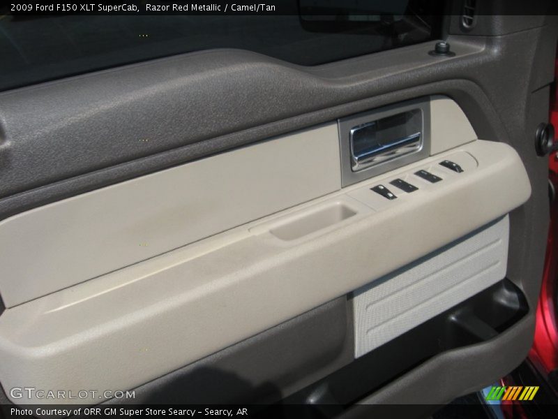 Razor Red Metallic / Camel/Tan 2009 Ford F150 XLT SuperCab