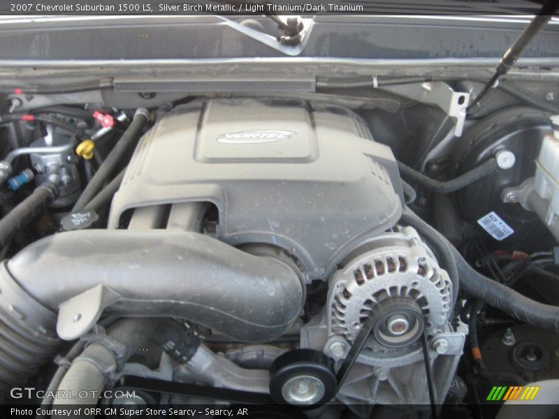 Silver Birch Metallic / Light Titanium/Dark Titanium 2007 Chevrolet Suburban 1500 LS