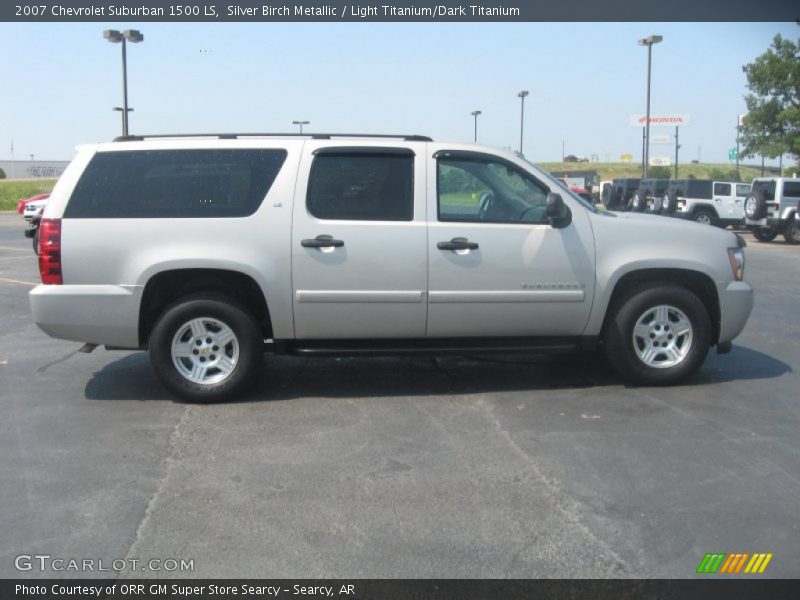 Silver Birch Metallic / Light Titanium/Dark Titanium 2007 Chevrolet Suburban 1500 LS