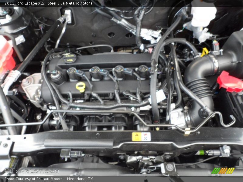 Steel Blue Metallic / Stone 2011 Ford Escape XLS