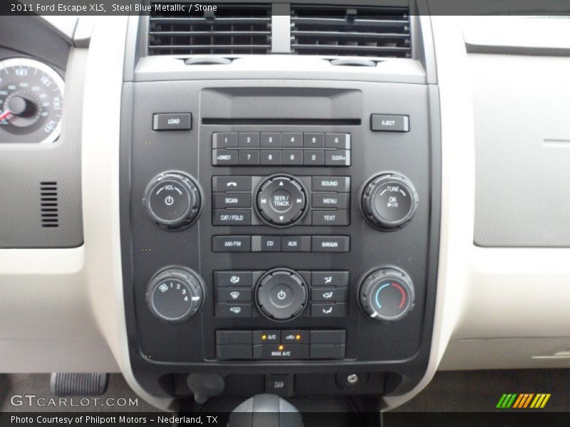 Steel Blue Metallic / Stone 2011 Ford Escape XLS