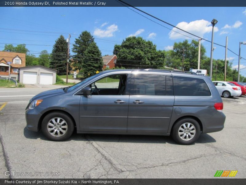 Polished Metal Metallic / Gray 2010 Honda Odyssey EX