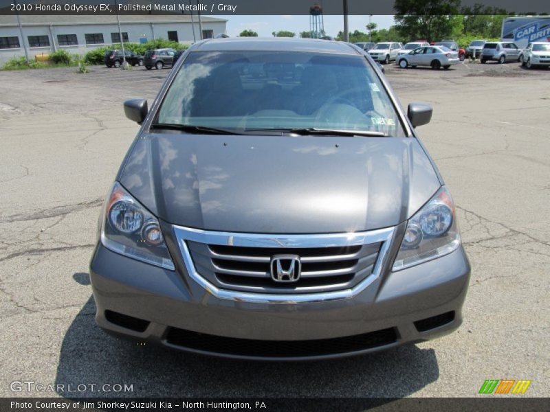Polished Metal Metallic / Gray 2010 Honda Odyssey EX