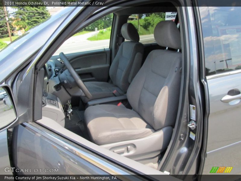 Polished Metal Metallic / Gray 2010 Honda Odyssey EX