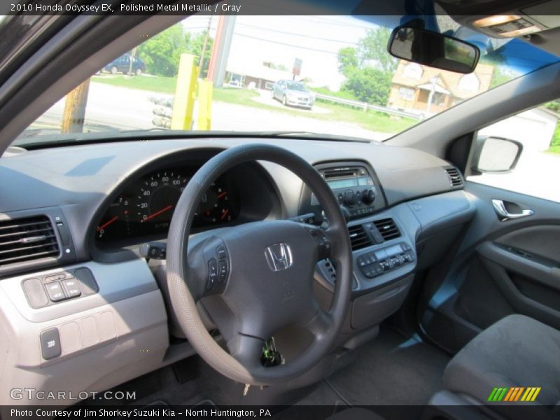 Polished Metal Metallic / Gray 2010 Honda Odyssey EX