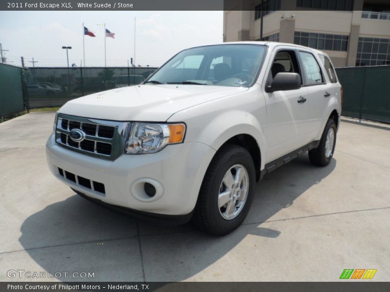 White Suede / Stone 2011 Ford Escape XLS