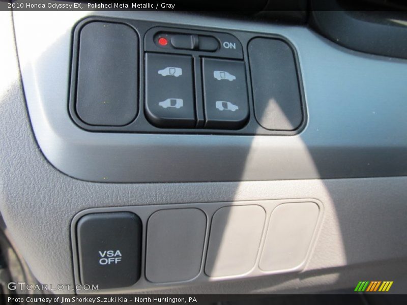 Polished Metal Metallic / Gray 2010 Honda Odyssey EX