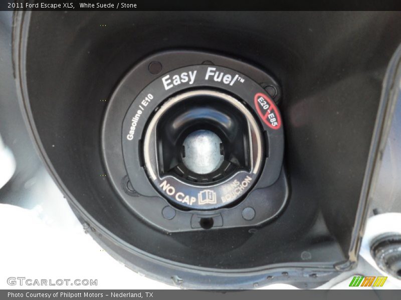 White Suede / Stone 2011 Ford Escape XLS