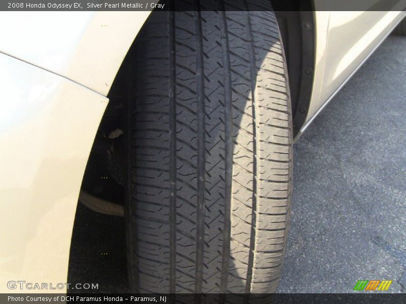 Silver Pearl Metallic / Gray 2008 Honda Odyssey EX